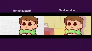 Original vs Final version || Desert duo animatic