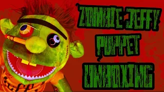 SML Merch Zombie Jeffy Puppet ￼unboxing￼