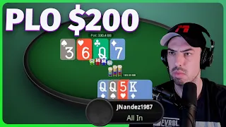 PLO $200 Pokerstars Zoom Grind