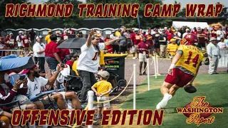 Washington 🏈 Report  |  WFT Training Camp Confidential: Richmond Week In Review |  Offensive Edition