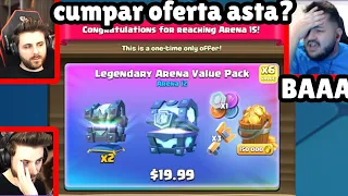 iRaphahell joaca CLASH ROYALE pe CONTUL MEU si CUMPARA OFERTE..