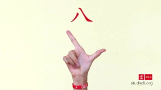 Counting to ten in Chinese with one hand