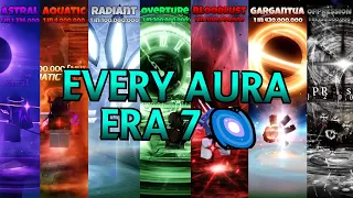 Sols RNG 🎲┃EVERY New Aura 🍀 - ERA 7