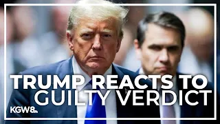 Donald Trump calls guilty verdict 'a disgrace'