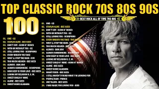 Top 100 Classic Rock Songs Of All Time - ACDC, Pink Floyd, Eagles, Queen, Def Leppard, Bon Jovi, U2