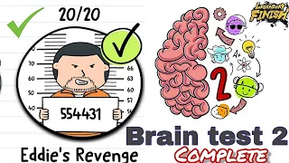 Eddie's Revenge 😈 | Brain test 2 tricky stories part 13 finished | easy complete