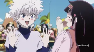 Killua and Alluka playing / english dubbed hunter x hunter