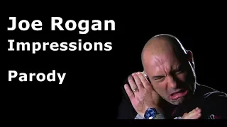 Joe Rogan Impression - Impersonating McGregor, Tyson, Romero, Joey Diaz MMA - UFC
