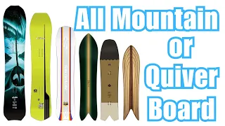 Volume shifted boards, part #2 // Quiver Board vs. All Mountain Ride