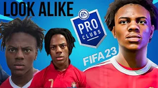 ISHOWSPEED LOOK ALIKE FIFA 23 PRO CLUBS TUTORIAL!