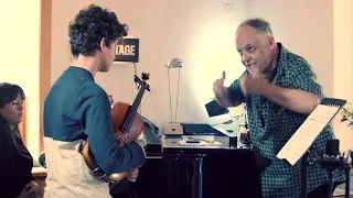 Miguel Negri Violin Masterclass :: Sarasate :: Zigeunerweisen :: Aires Gitanos :: Joan Esteve