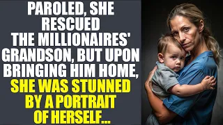 Ex-con Rescues Millionaires' Grandson. At Their Home, She's Stunned To See Her Own Portrait...