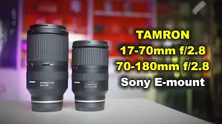 Обзор Tamron AF 17-70mm f2.8 и AF 70-180mm f2.8 на Sony A6400