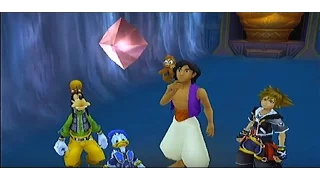 Kingdom Hearts II PS2 Walkthrough Part 33 Cave of Wonders