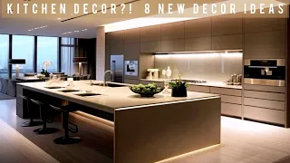 How To Decorate Kitchen With Accessories Modern Kitchen Design Ideas 2024| Top 8 Kitchen Decor Ideas