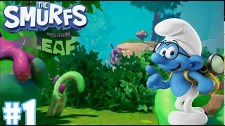 The Smurfs: Mission Vileaf  gameplay walkthrough part 1 nintendo switch