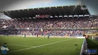 Tifo Blue Army | Sfeer North Fanatics|Club-Genk