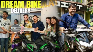 Dream Bike এর Delivery নিলাম সবার সাথে ♥️ My Dream Super Bike Delivery || Kawasaki Z900