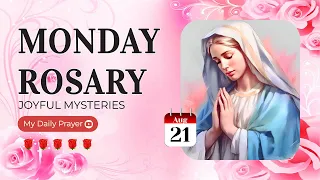 THE ROSARY TODAY❣️JOYFUL  MYSTERIES❣️AUGUST 21, 2023 HOLY ROSARY MONDAY | PRAYER STEP BY STEP