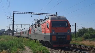 ЭП1М-406 с поездом №259С Анапа - Санкт-Петербург