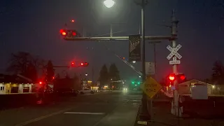 BNSF 9009 North: Washington St RR Crossing: Napavine, WA