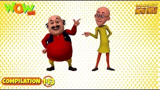 Motu Patlu - Non stop 3 episodes | 3D Animation for kids - #143