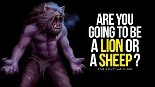 Are You Going To Be A LION or a SHEEP? 🔥 BEAST MODE SPEECH 🔥 Gym Motivation!