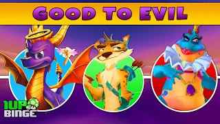 Spyro the Dragon Characters: Good to Evil