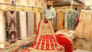 Bridal Lehenga Wholesale Market in Pakistan | Bridal Lehenga 2023 | Red Bridal Lehenga | Handmade