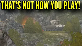 That is not how you play WOT BLITZ!