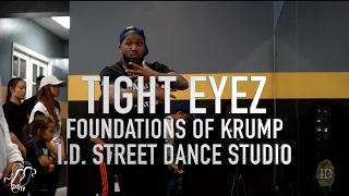 Tight Eyez | Foundations of Krump (Upper Body Pt. 1) Workshop | I.D. Street Dance | #SXSTV