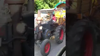 Немец на тракторе приехал на ЧМ в Россию