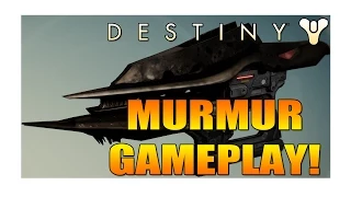 DESTINY - Brand New MURMUR Fusion Rifle Gameplay! (The Dark Below DLC)