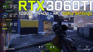 XDefiant : RTX 3060Ti + I5 11400F - 1080p - 1440p - 4K - Ultra Settings