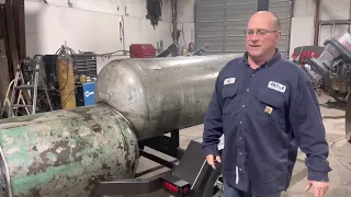 Trent Watts 250 gallon straight flow By Tyler and crew at Shirley fabrication...