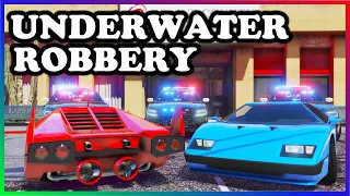 GTA 5 Roleplay - UNDERWATER SUPERCAR BANK ROBBERY | RedlineRP