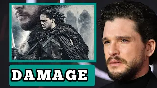 DAMAGE 🛑Kit Harington talks  about the "Trauma" Jon Snow has to Deal With in  the Jon Snow Series