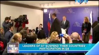 G7 Countries suspended participation in G8's activities