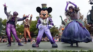 Mickey's Halloween Celebration Parade at Disneyland Paris 2022 - Full Version Including Mickey Stage