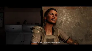 Far Cry 6 Dani is drugged and cuts herself open brutal cutscene