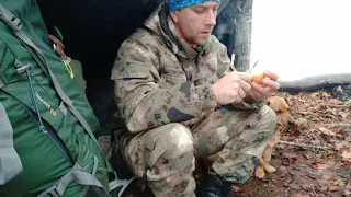 Bushcraft. 4 дня выживания в  -12 в Крымских горах. 04.01.2020