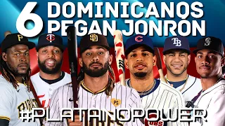 Fernando Tatis Jr, Oneil Cruz, Christopher Morel, Julio Rodríguez, Santana y José Siri pegan jonrón