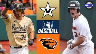 Vanderbilt vs #3 Oregon State (EXCITING GAME!) | Winner To Super Regionals | 2022 College Baseball