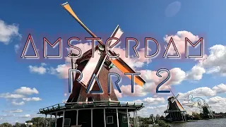 Zaandam and Zaanse Schans Day Trip 🇳🇱🌷🚲🛳️ ! Amsterdam Part 2 Travel Vlog