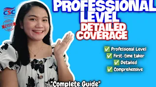 PROFESSIONAL LEVEL COVERAGE FOR CIVIL SERVICE EXAM 2024 | DETAILED COVERAGE OF EXAM | NAYUMI CEE ✨