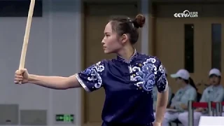 2017 All China games: women's qiangshu