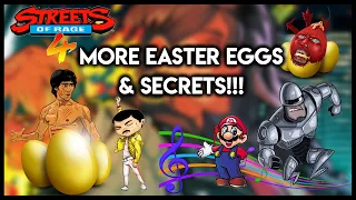 Streets Of Rage 4 - Easter Eggs, Secrets & References PART 2!!! [SoR4]