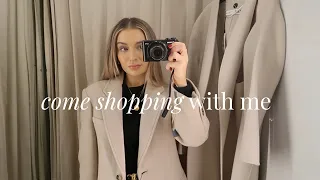 COME SHOPPING WITH ME | ZARA, MANGO, COS, & OTHER STORIES