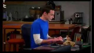 Sheldon has to urinate! Here comes the waterworks! ( the big bang theory )