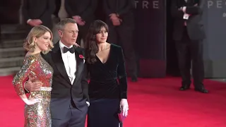 Daniel Craig, Monica Bellucci, Lea Seydoux at 'Spectre' World Premiere